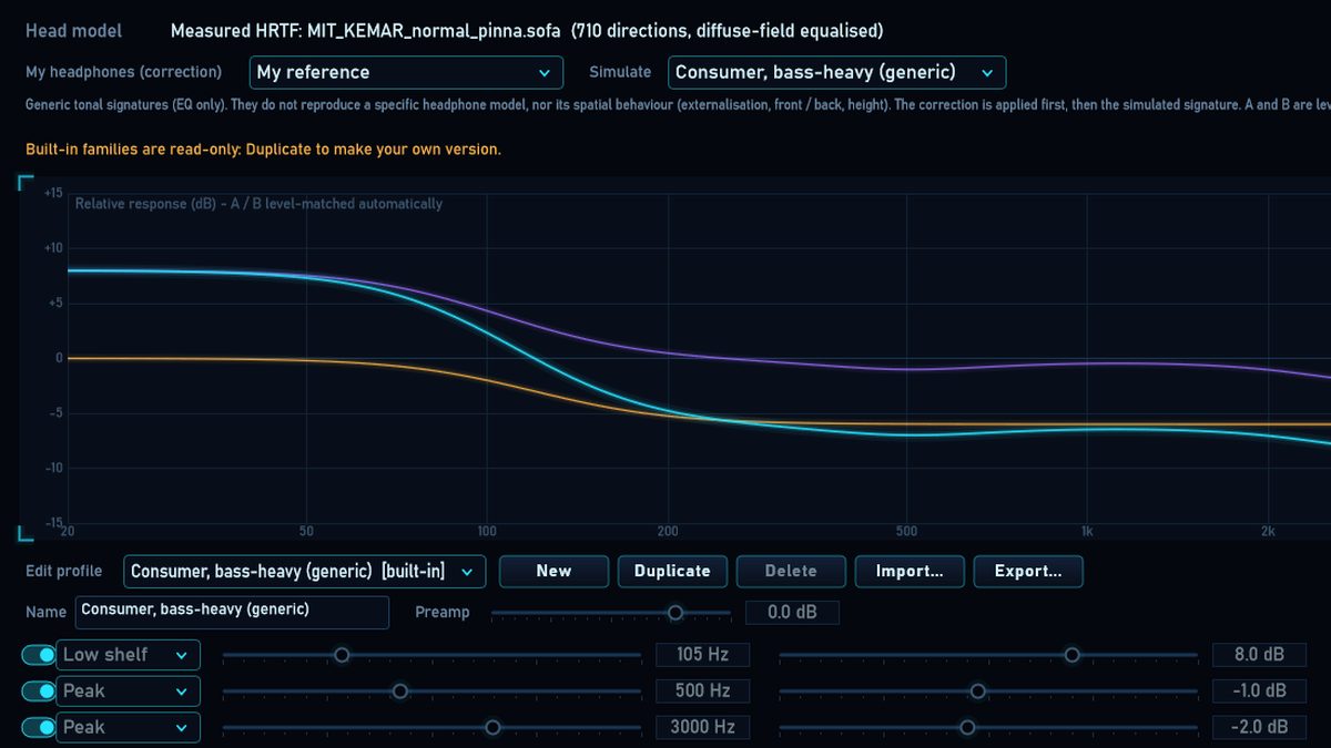 ADM Scope · Headphone monitoring